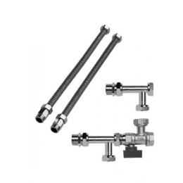 Гидравл. присоединительный комплект, LUNA-3 Comfort (НТ) + UB INOX (KHG71408481) - KHG71408481