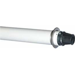 Коаксиальная труба с наконечником Д80/120, 750мм, KHG71414061 - KHG71414061