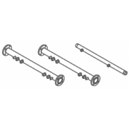 Набор коллекторов для двух котлов в каскаде LUNA Duo-tec MP 1.90/99/110. (7105849-) - 7105849-