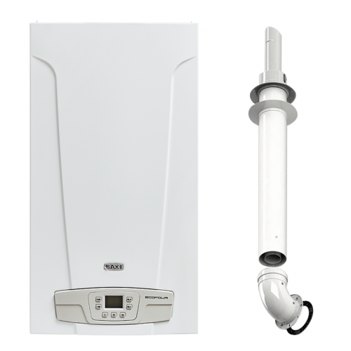Комплект базовый котёл BAXI ECO Four (одноконтурный) + дымоход komplekt