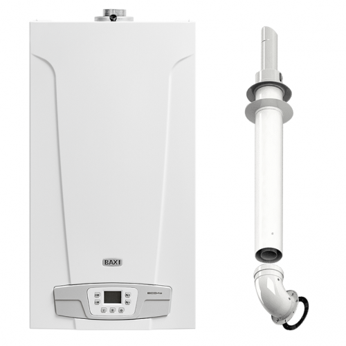 Комплект базовый котёл BAXI ECO-4s (одноконтурный) + дымоход komplekt