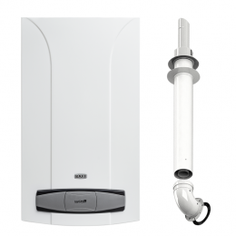 Комплект базовый котёл BAXI LUNA-3 COMFORT 310 Fi (двухконтурный) + дымоход - komplektCSE45631358+MT71413611+KHG71410141+KHG71401771x2шт