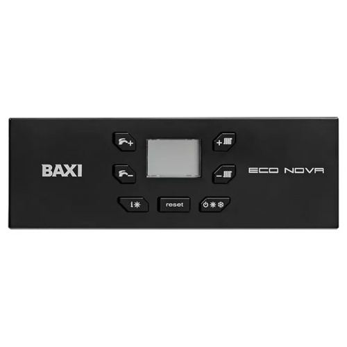 Котел газовый настенный BAXI ECO Nova 1.24F (NEW 2025) одноконтурный 