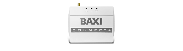 BAXI: управлять котлом из любой точки мира стало возможным благодаря системе удаленного управления котлом CONNECT+(ML00005590) с встроенным Wi-Fi-модулем